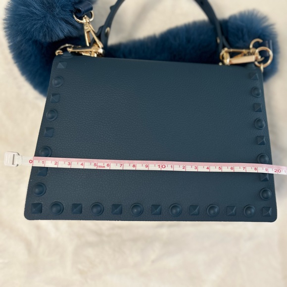 Navy Jelly Hand Bag purse - Picture 10 of 14